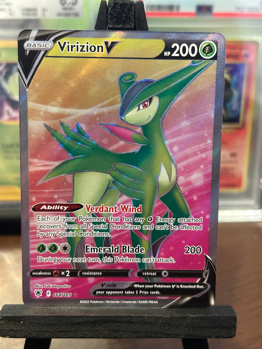 Virizion V Full Art 164/189 Astral Radiance Pokémon Card - English