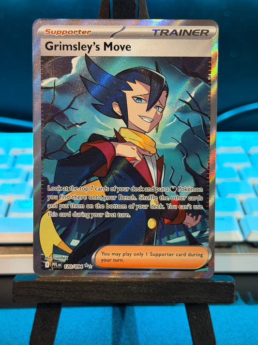 Grimsley's Move Full Art 115/094 Phantasmal Flames Pokémon Card - English