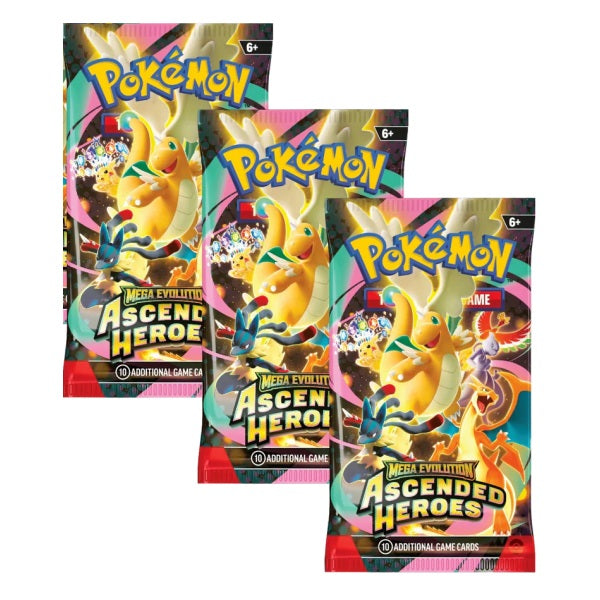 Ascended Heroes Booster Pack Bundle Opened Live on Twitch Only - PRE ORDER