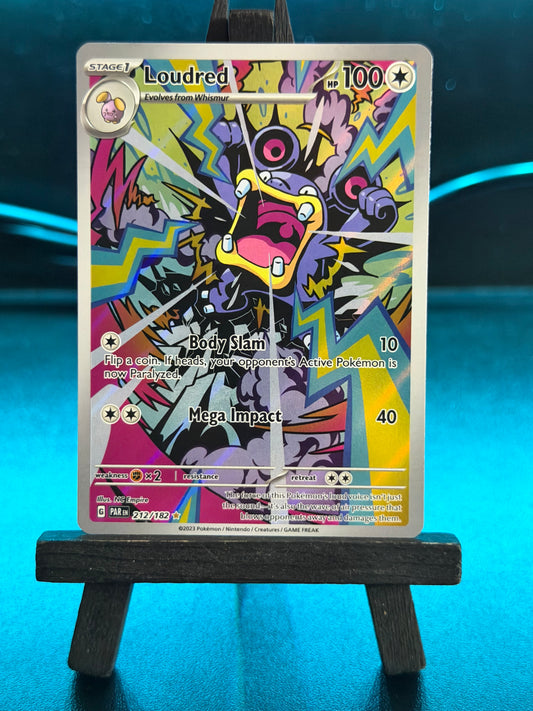 Loudred 212/182 IR Paradox Rift Pokémon Card - English