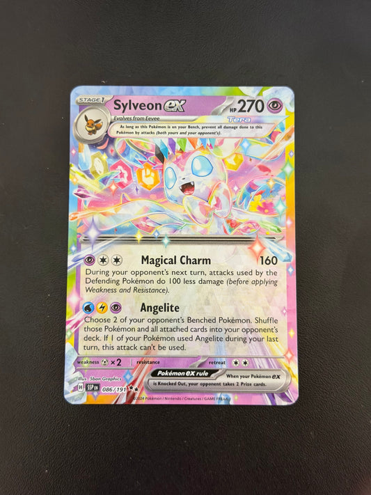 Sylveon EX 086/191 Surging Sparks Pokémon Card - English