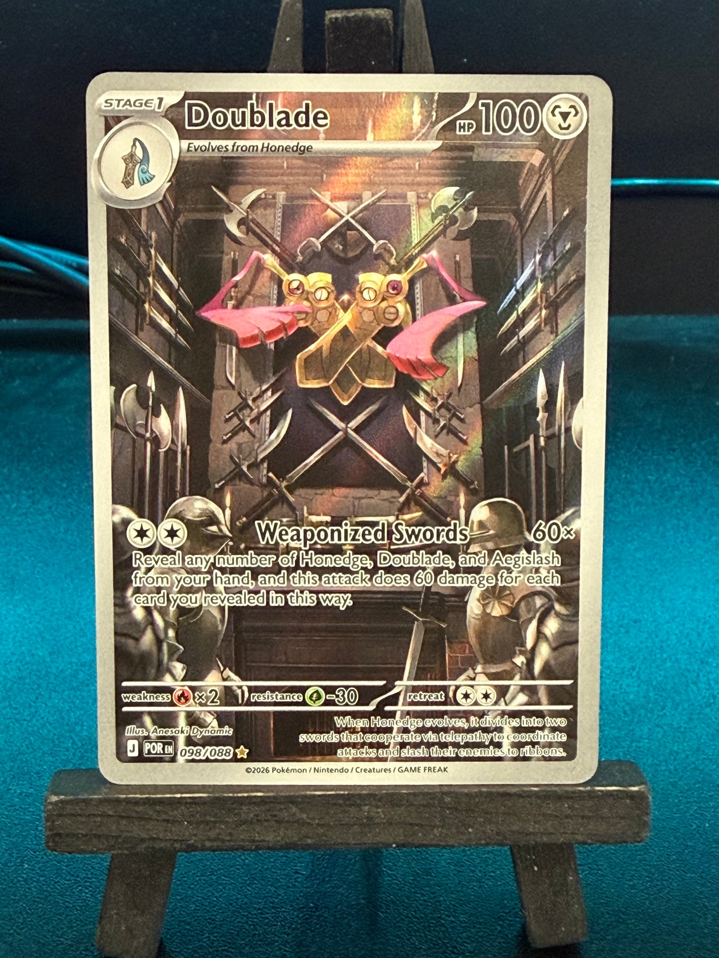 Doublade 098/088 IR Perfect Order Pokémon Card - English