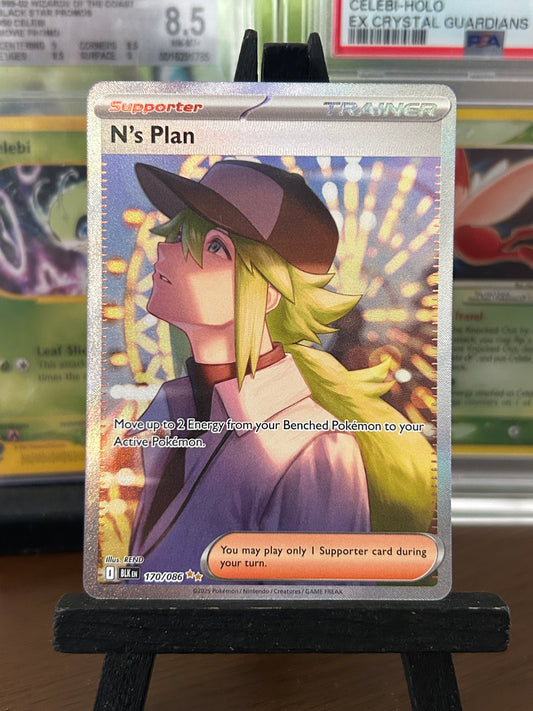 N's Plan SIR 170/086 Black Bolt Pokémon Card - English