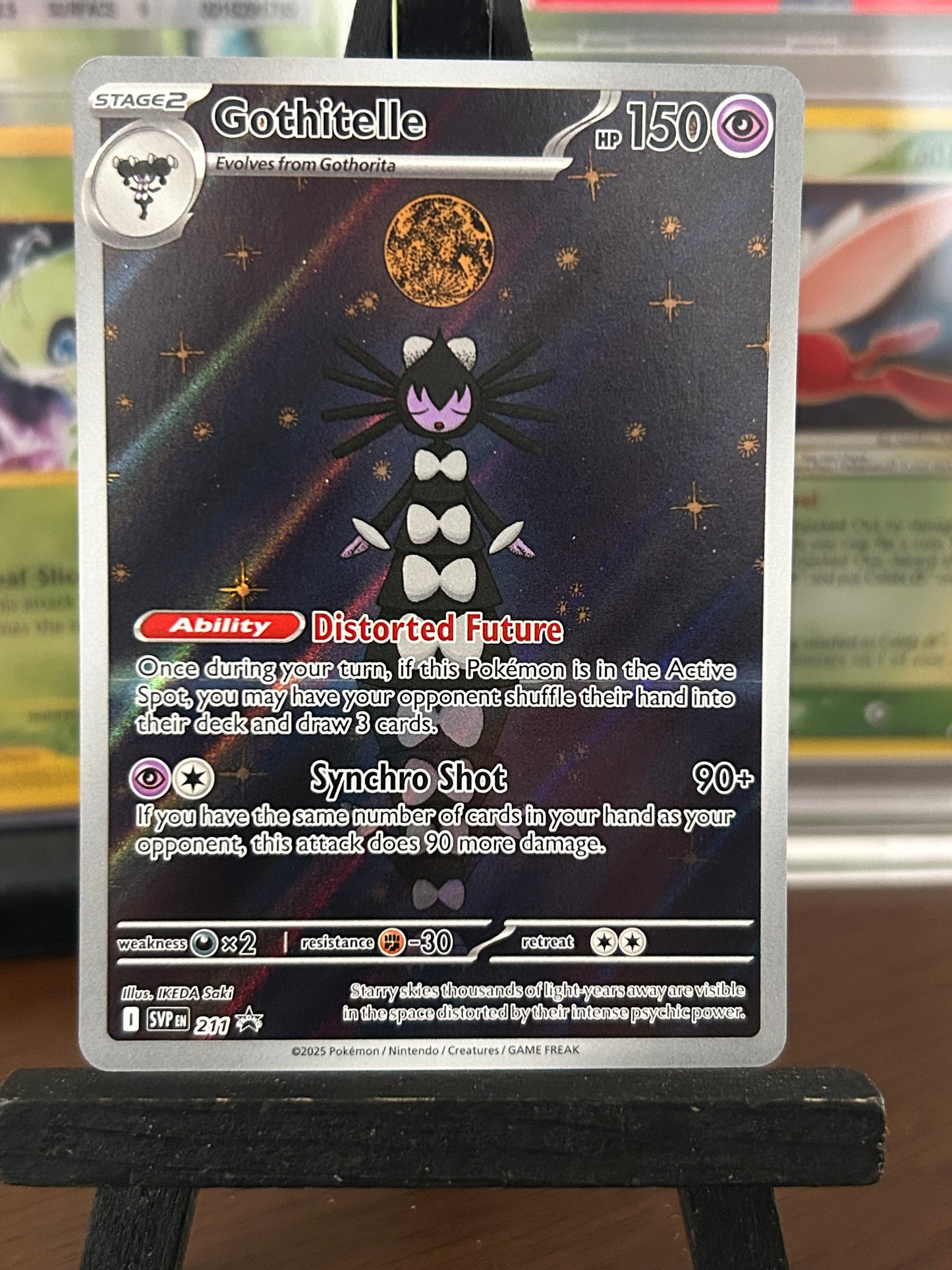 Gothitelle SVP 211 Black Star Promo Pokémon Card - English