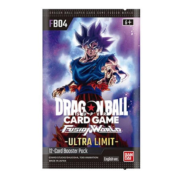 Dragon Ball Super CG: Fusion World Set 04 Ultra Limit (FB04) Booster Pack