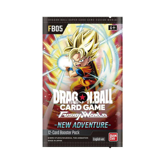 Dragon Ball Super CG: Fusion World Set 05 New Adventure (FB05) Booster Pack - PRE ORDER