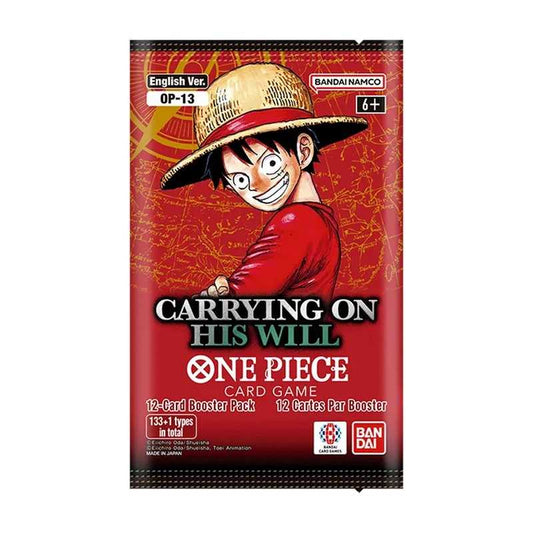 One Piece - Carrying On His Will (OP-13) Booster Pack - PRE ORDER