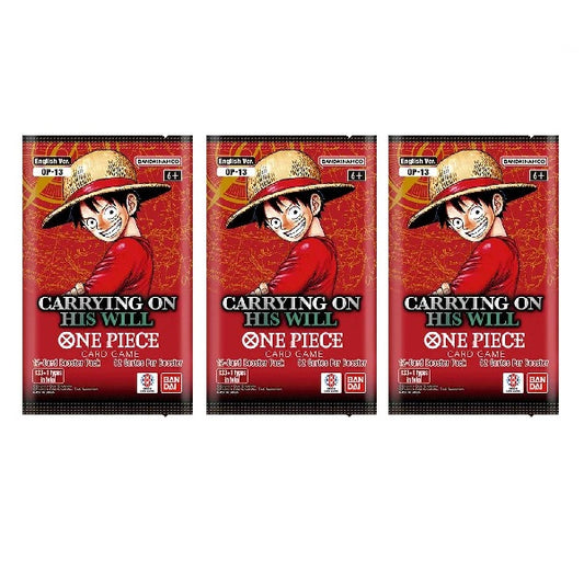 One Piece - Carrying On His Will (OP-13) Booster Pack Bundle - PRE ORDER