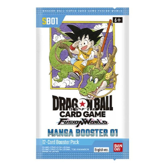 Dragon Ball Super CG: Fusion World - Manga Booster 01 (SB-01) Booster Pack