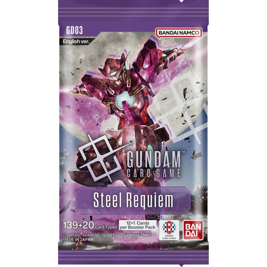 Gundam Card Game - GD03 Steel Requiem Booster Pack