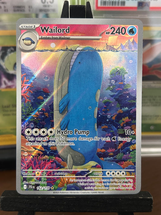 Waillord 162/159 Journey Together Pokémon Card - English