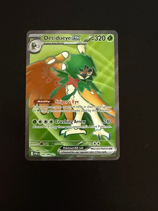 Decidueye 100/088 Full Art Perfect Order Pokémon Card - English