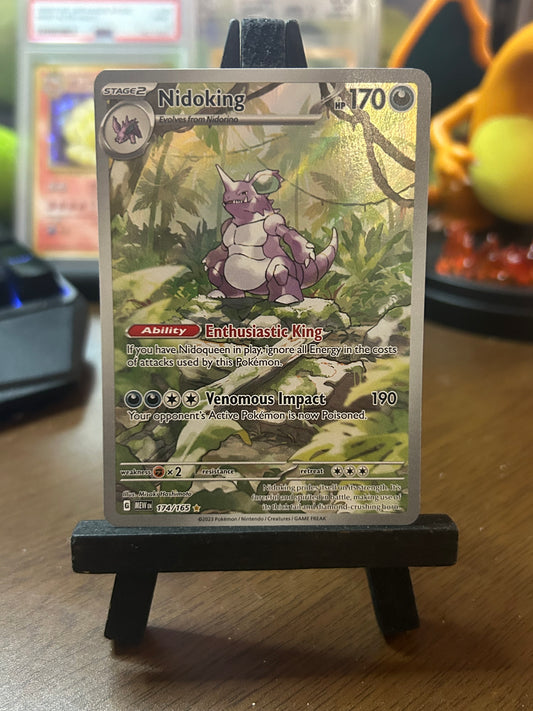 Nidoking SIR 174/165 Pokémon 151 Pokémon Card - English