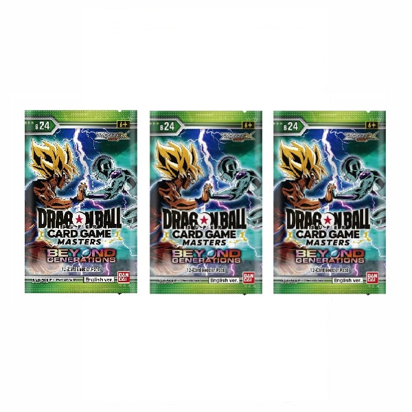 Dragon Ball Super CG Masters: Zenkai Series EX Set 07 - Beyond Generations (B24) Booster Bundle