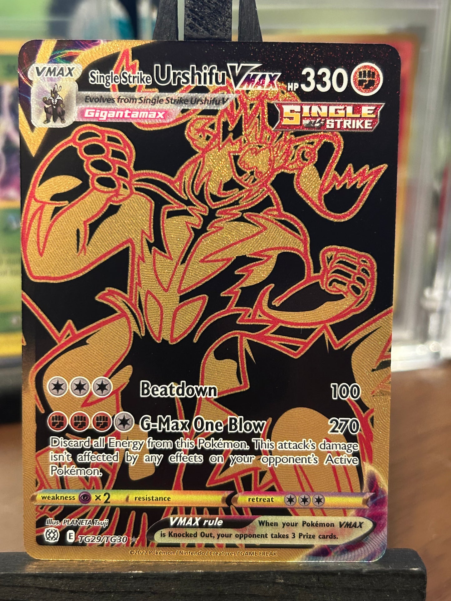 Rapid Strike Urshifu VMAX TG29/TG30 Brilliant Stars Pokémon Card - English