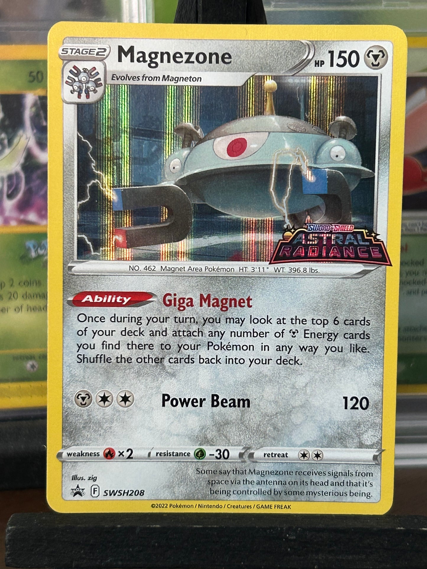 Magnezone Black Star Promo SWSH208 Astral Radiance Pokémon Card - English