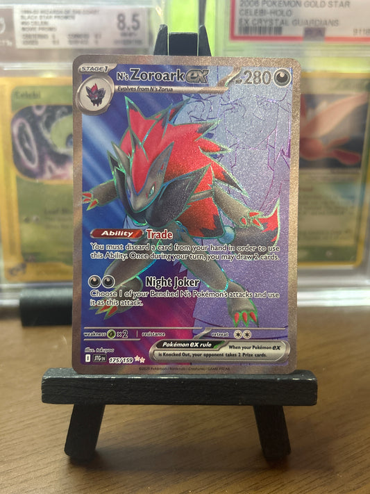 N's Zoraoark EX Full Art 175/159 Journey Together Pokémon Card - English