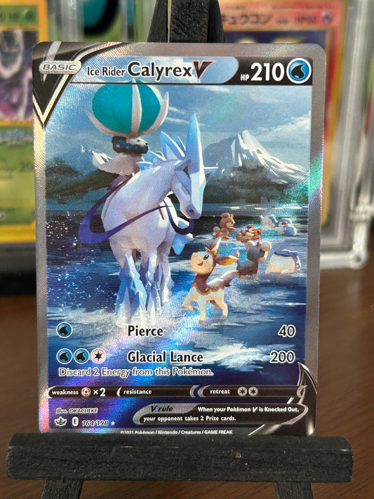 Ice Rider Calyrex Alt Art 164/198 Chilling Reign Pokémon Card - English