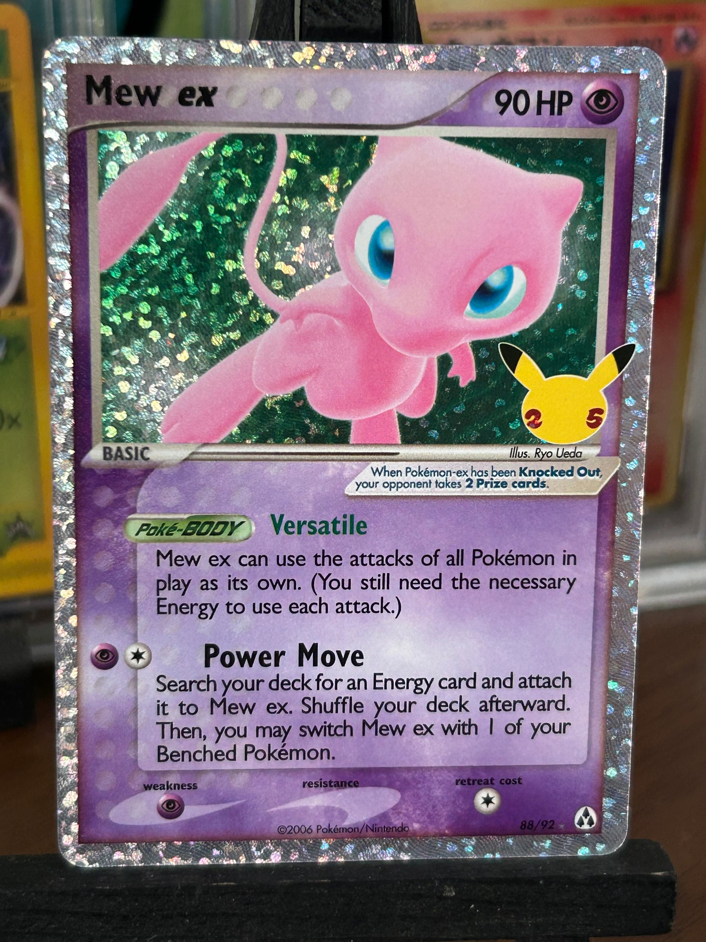 Mew EX 88/91 Celebrations Pokémon Card - English