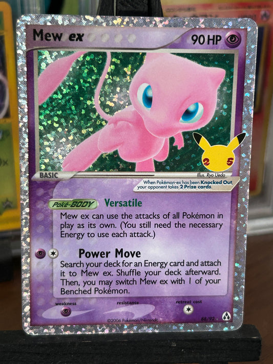 Mew EX 88/91 Celebrations Pokémon Card - English