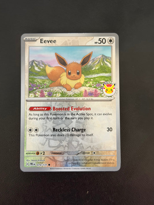 Eevee Pokémon Day - 074/131 Black Star Promo Pokémon Card English