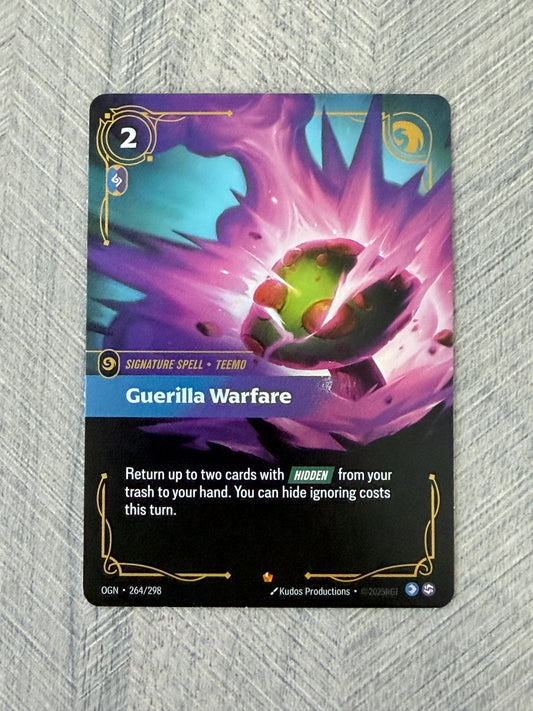 Guerilla Warfare 264/298 Epic Riftbound Origins Card