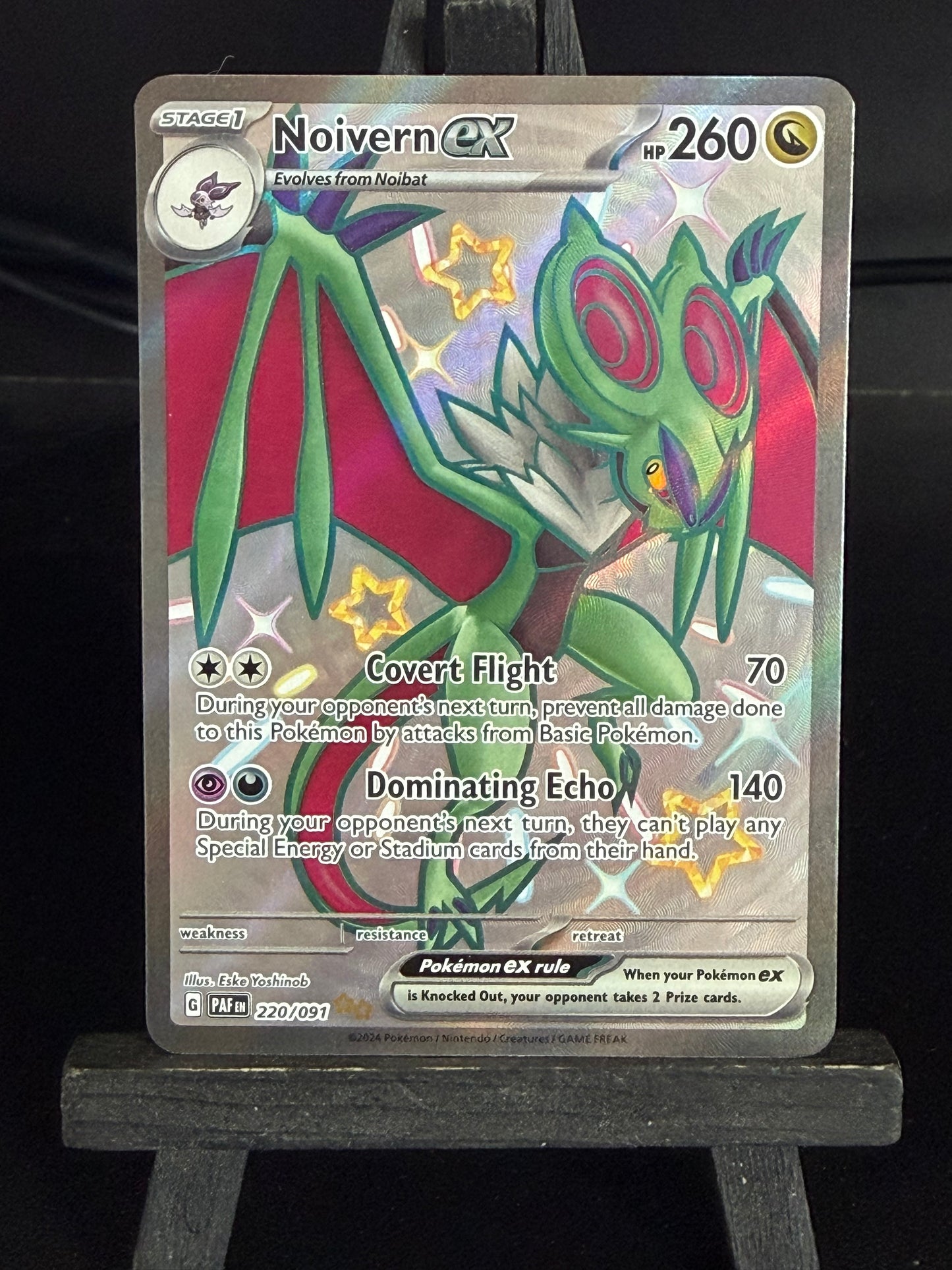 Noivern EX 220/091 Paldean Fates Pokémon Card - English