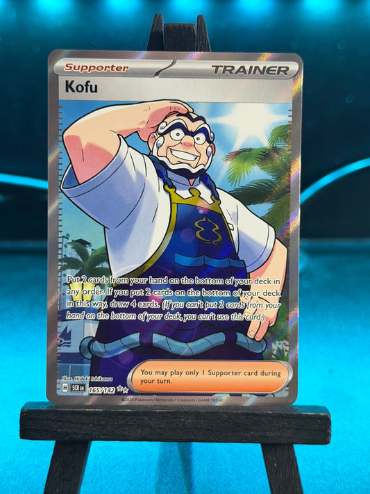 Kofu 165/142 Full Art Stellar Crown Pokémon Card - English