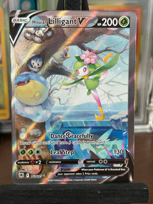 Hisuian Lilligant V Alt Art 163/189 Astral Radiance Pokémon Card - English