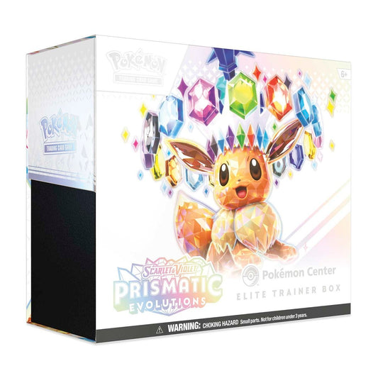 Scarlet & Violet-Prismatic Evolutions Pokémon Center Elite Trainer Box r