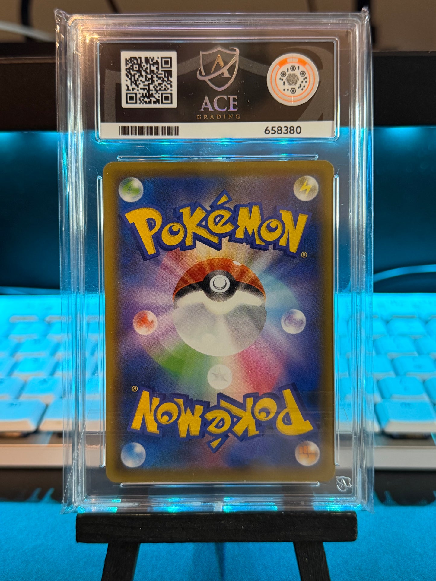 Galarian Slowking V - 080/070 - Matchless Fighters - Mint 9 Ace Grading Card