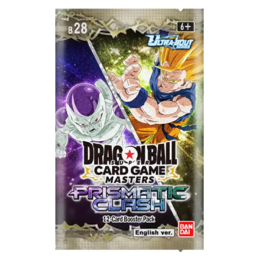 Dragon Ball Super CG Masters: New Series Set 1 Prismatic Clash (B28) Booster Pack