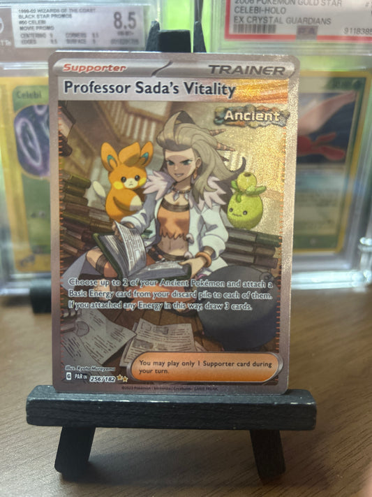 Professor Sada's Vitality SIR 256/182 Paradox Rift Pokémon Card - English