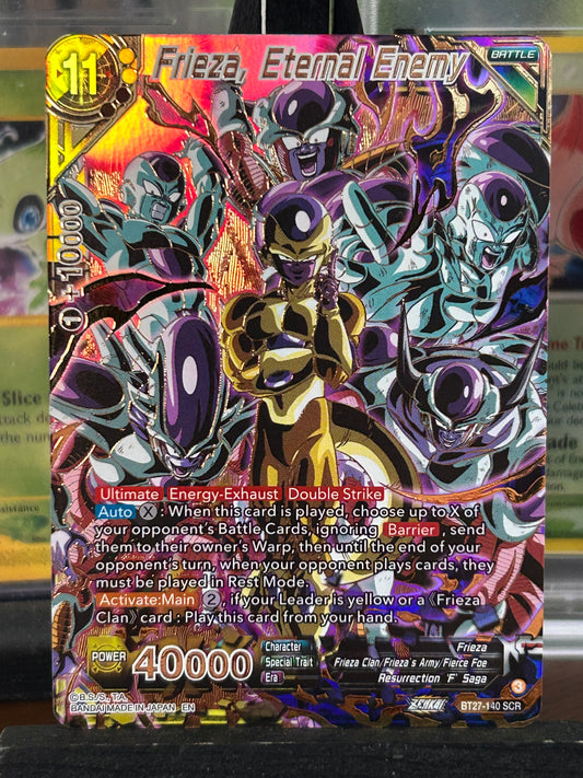 Dragon Ball Super TCG - BT27-140 SCR - History of Z - Frieza, Eternal Energy - English