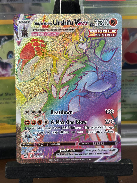 Single Strike Urshifu Rainbow 167/163 Battle Styles Pokémon Card - English