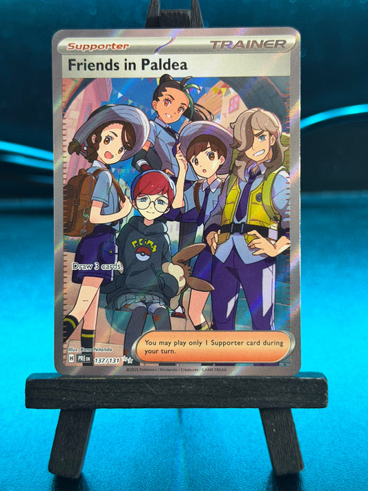 Friends in Paldea 137/131 Full Art Prismatic Evolutions Pokémon Card - English