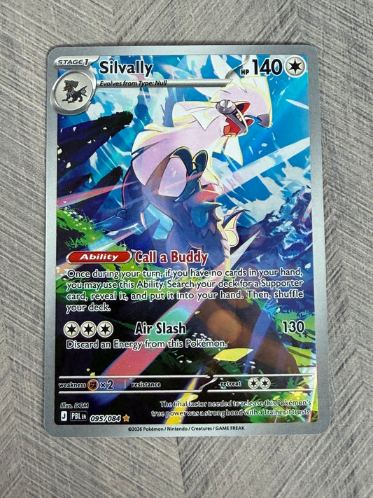 Silvally 095/084 IR Pitch Black Pokémon Card - English