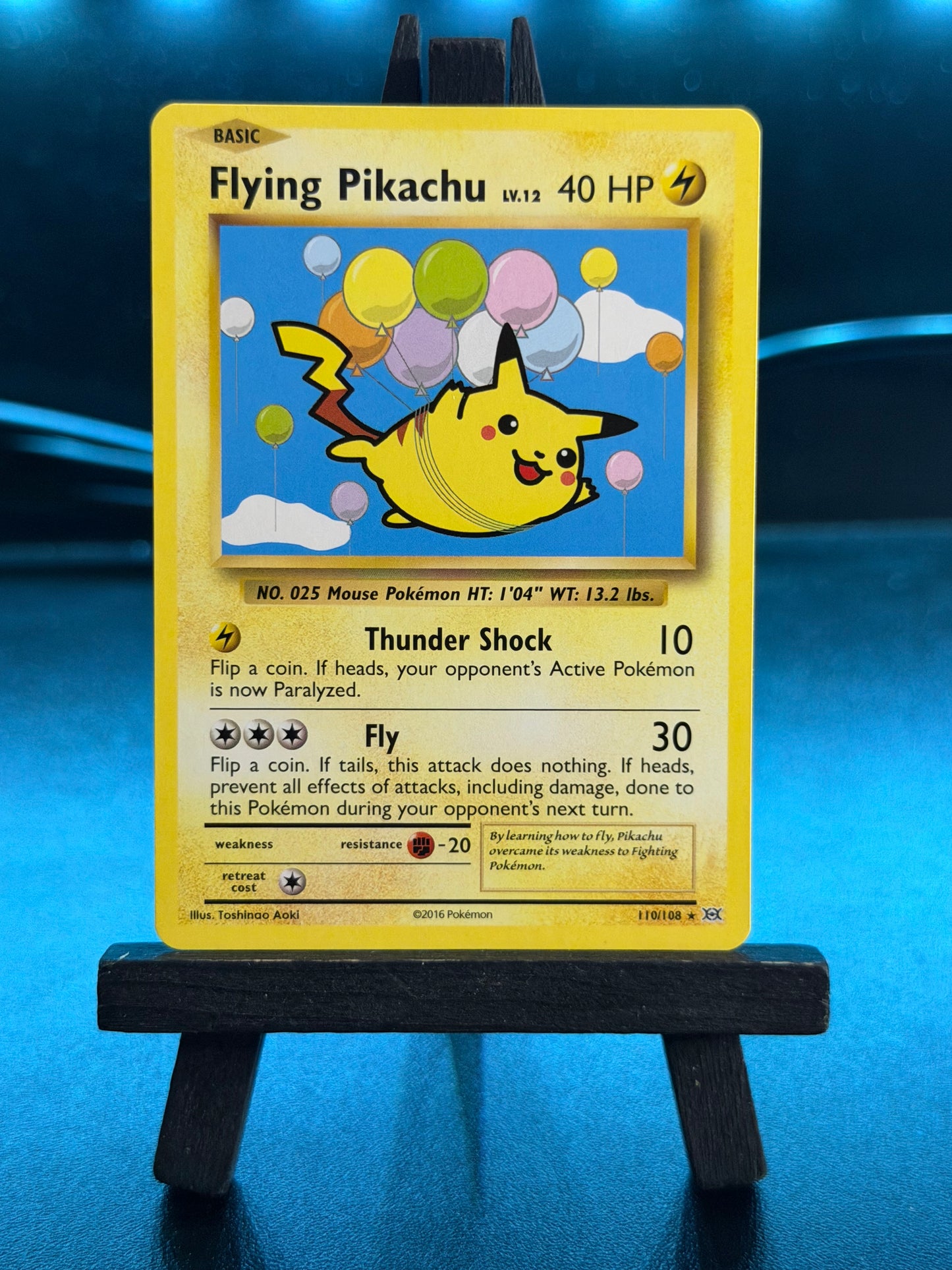 Flying Pikachu 110/108  XY Evolutions Pokémon Card - English