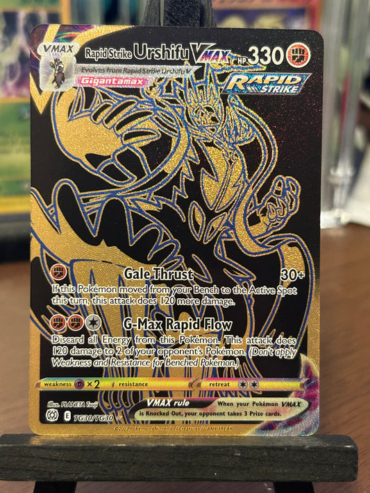 Rapid Strike Urshifu VMAX TG30/TG30 Brilliant Stars Pokémon Card - English