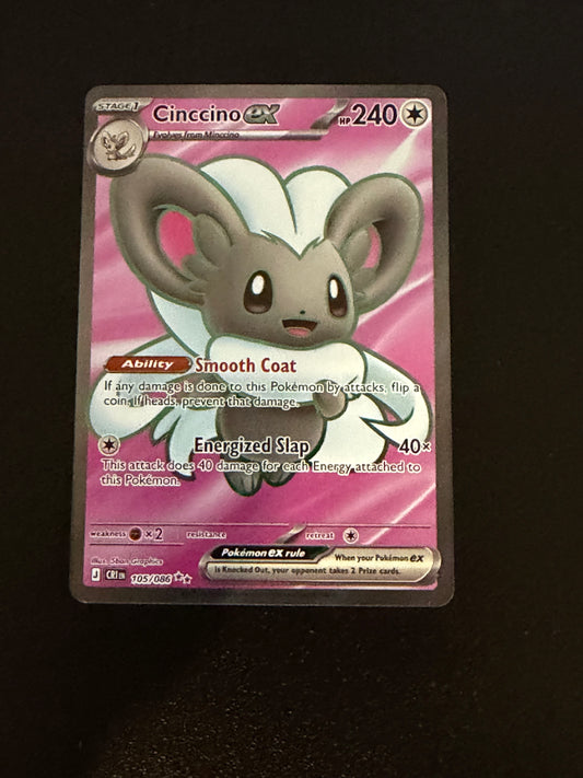 Cinccino 105/066 Full Art Chaos Rising Pokémon Card - English