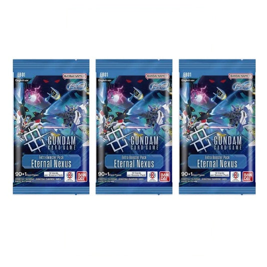 Gundam Card Game - EB01 Eternal Nexus Extra Booster Pack Bundle - PRE ORDER
