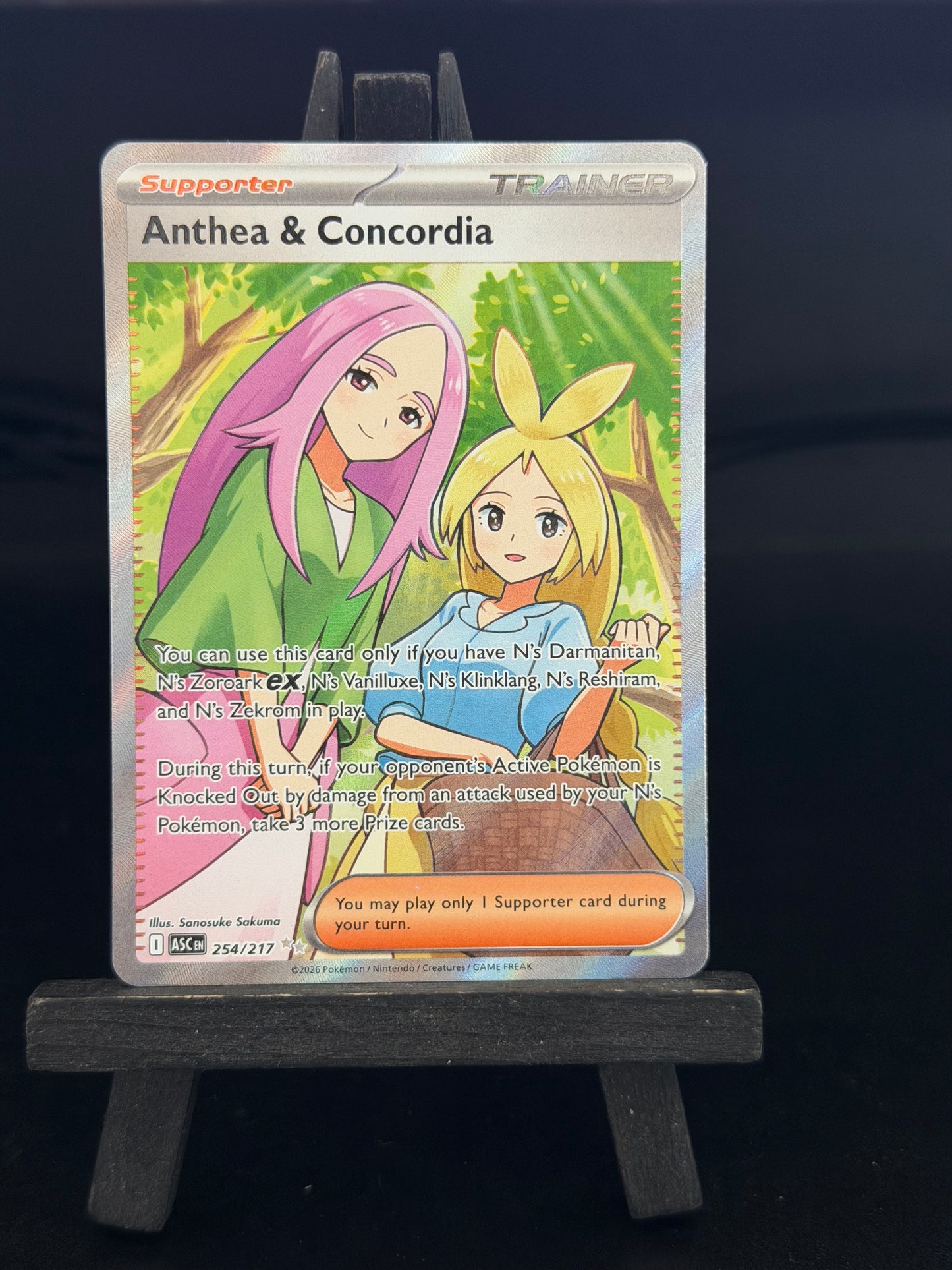 Anthea & Concordia 254/217 Full Art Ascended Heroes Pokémon Card - English