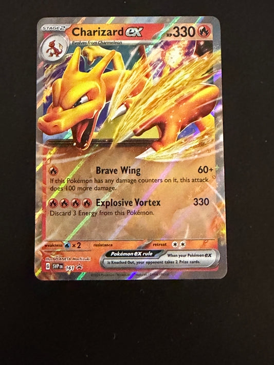 Charizard SVP 161 Black Star Promo Pokémon Card - English