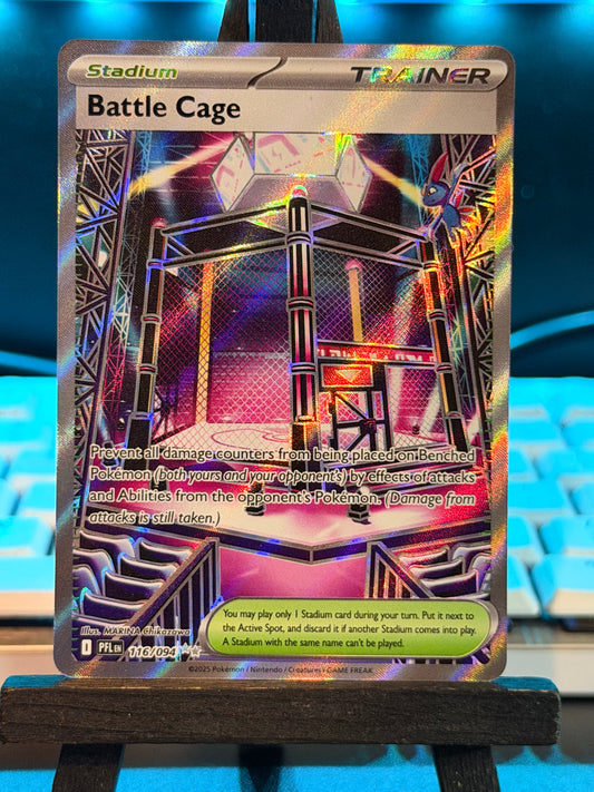 Battle Cage Full Art 116/094 Phantasmal Flames Pokémon Card - English