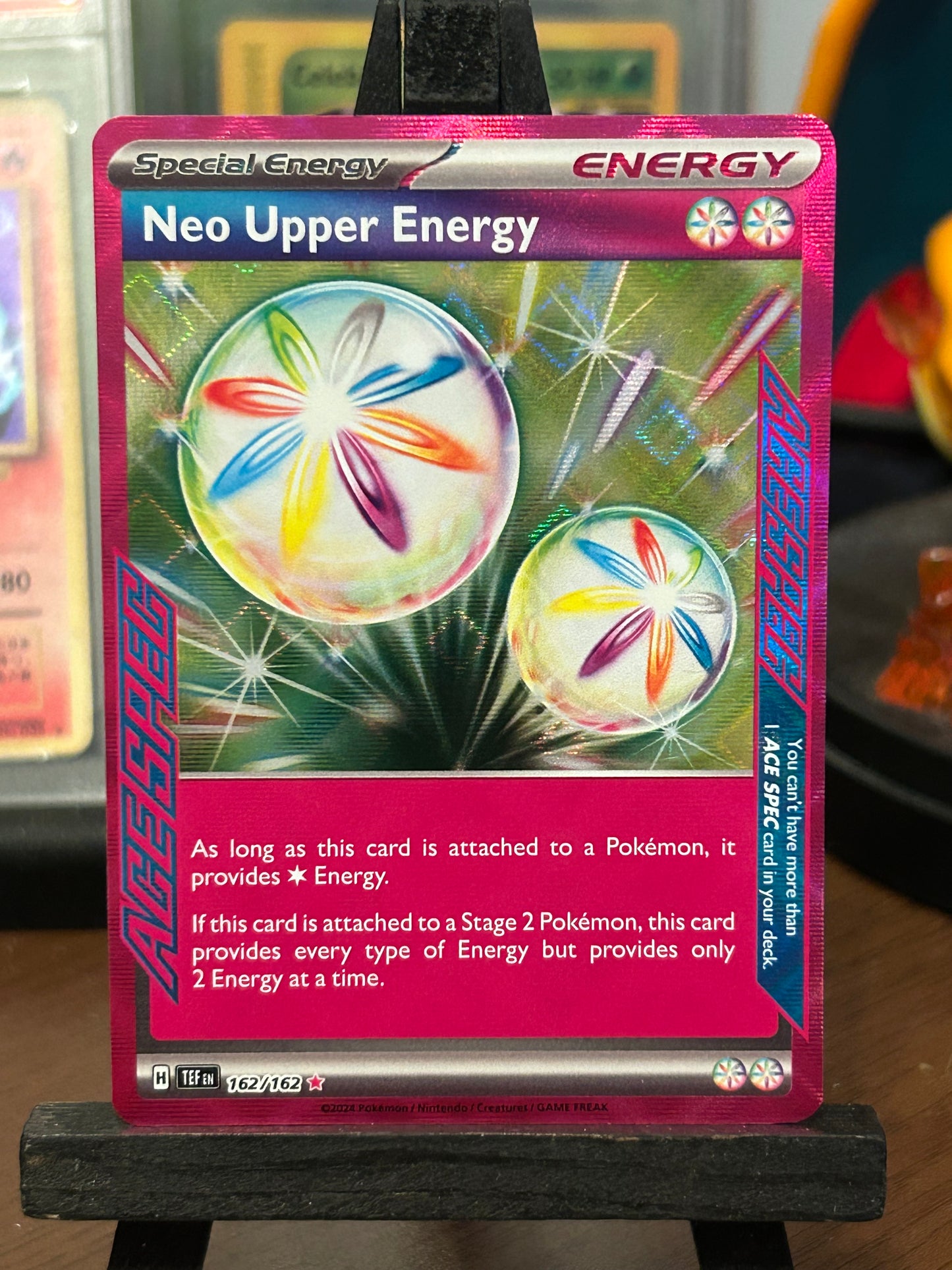 Neo Upper Energy Ace Spec 162/162 Temporal Forces Pokémon Card - English