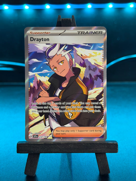 Drayton 232/191 Full Art Surging Sparks Pokémon Card - English