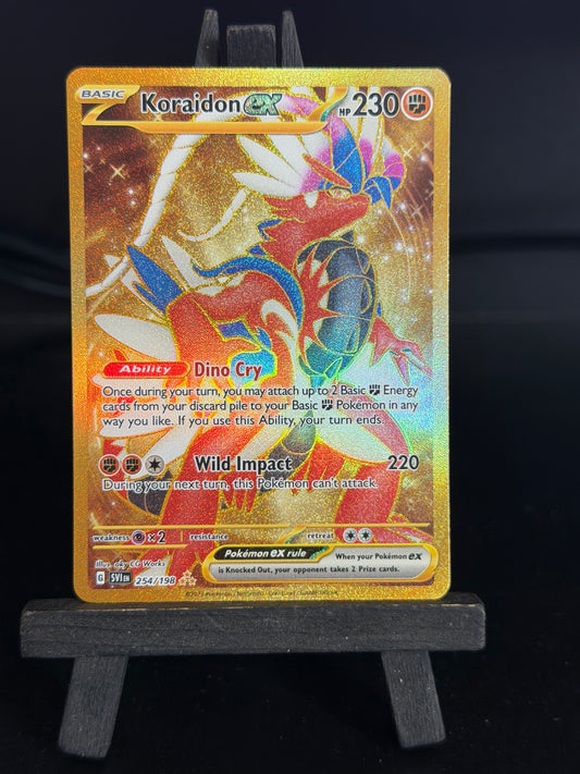 Koraidon EX 254/198 Gold Scarlet & Violet Base Pokémon Card - English