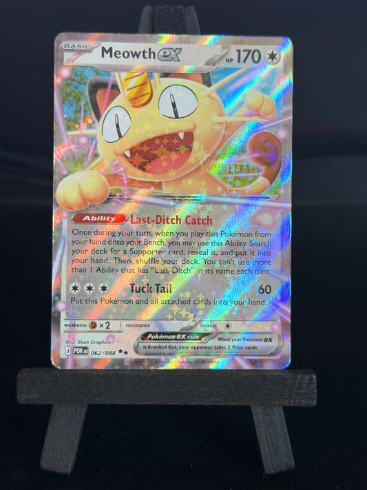 Meowth EX 062/088 Perfect Order Pokémon Card - English