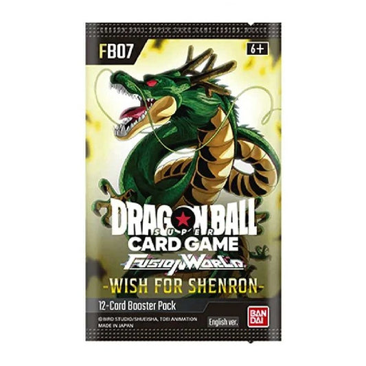 Dragon Ball Super CG: Fusion World 07 Wish For Shenron (FB07) Booster Pack