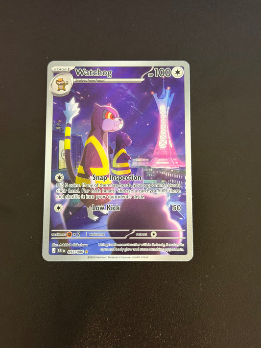 Watchog 097/066 IR Chaos Rising Pokémon Card - English